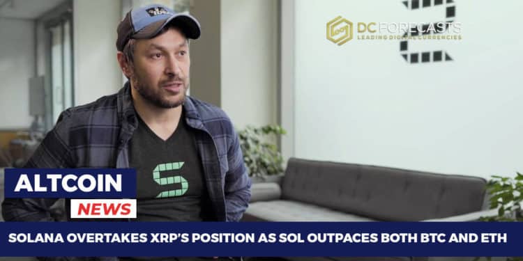 Solana Overtakes XRP’s