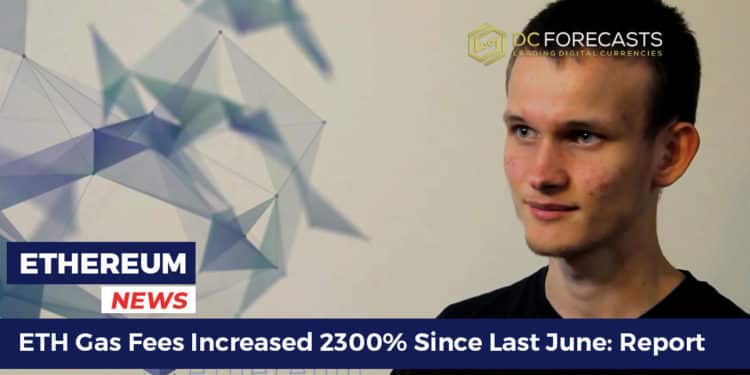 ETH Gas Fees Increased