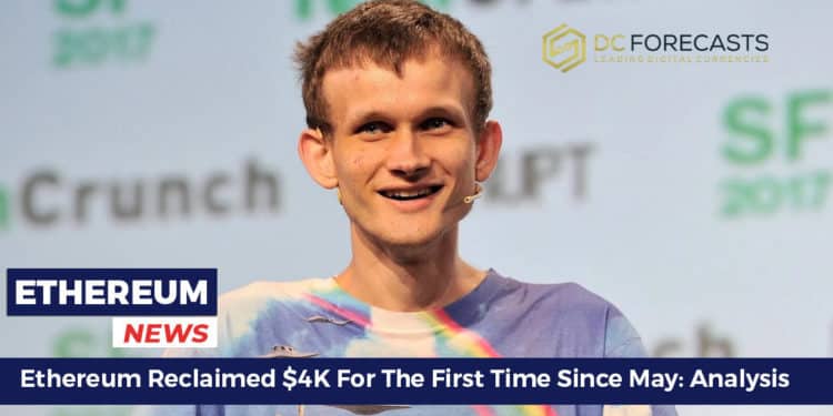 Ethereum Reclaimed $4K