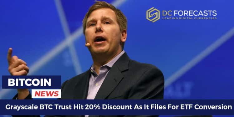 Grayscale BTC Trust Hit