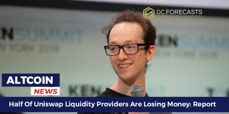 Half Of Uniswap Liquidity