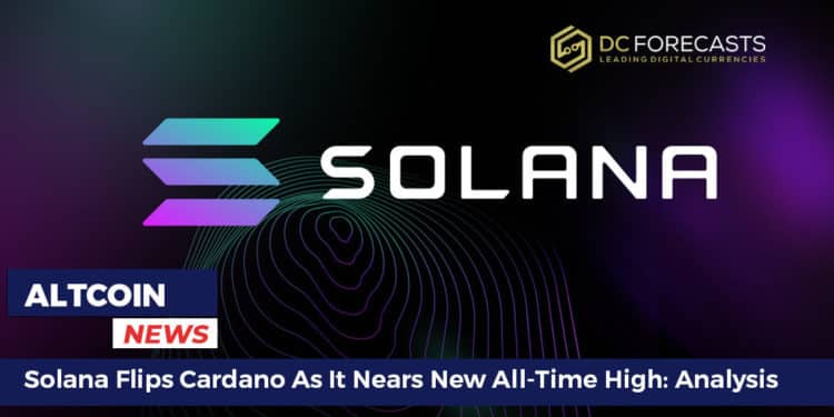 Solana Flips Cardano