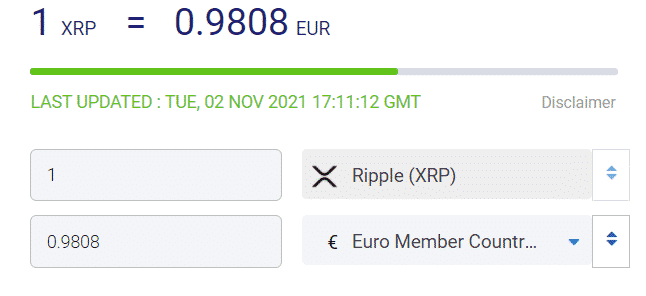 ripple price calculator