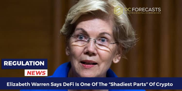 Elizabeth Warren Says DeFi