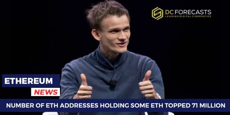 Number Of ETH Addresses