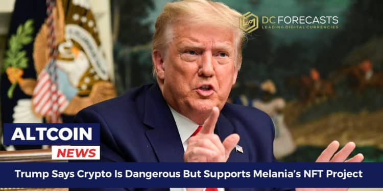 Trump Says Crypto Is Dangerous