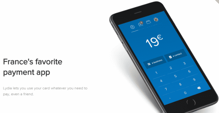 lydia, french fintech, startup, bank