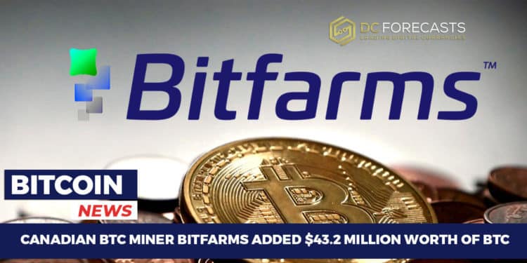 Canadian BTC Miner Bitfarms