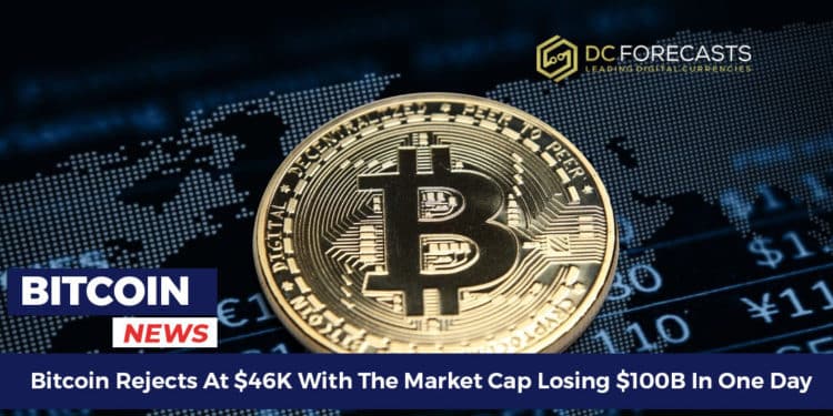 Bitcoin Rejects At $46K