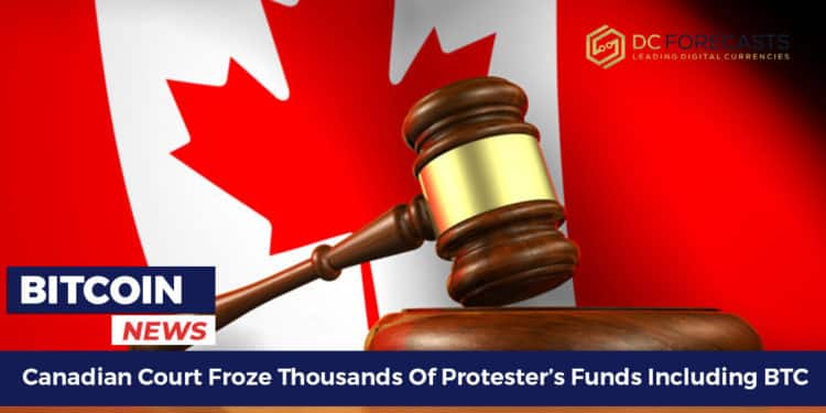 Canadian Court Froze