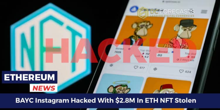 BAYC Instagram Hacked