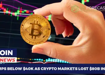 BTC Dumps Below $40K