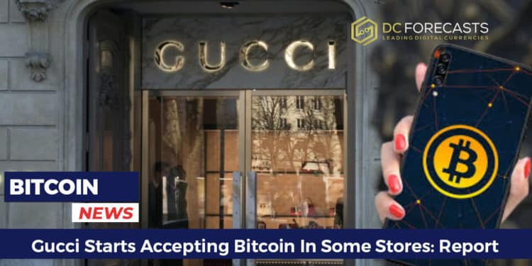 Gucci Starts Accepting