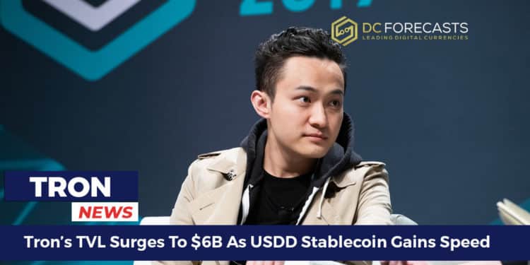 Tron’s TVL Surges