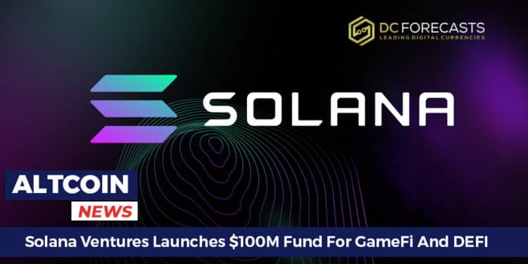 Solana Ventures Launches