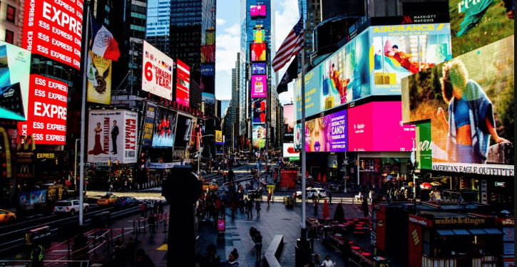 time and sandbox, square, metaverse, new york