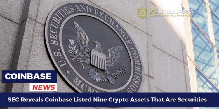 SEC Reveals Coinbase