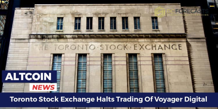 Toronto Stock Exchange Halts