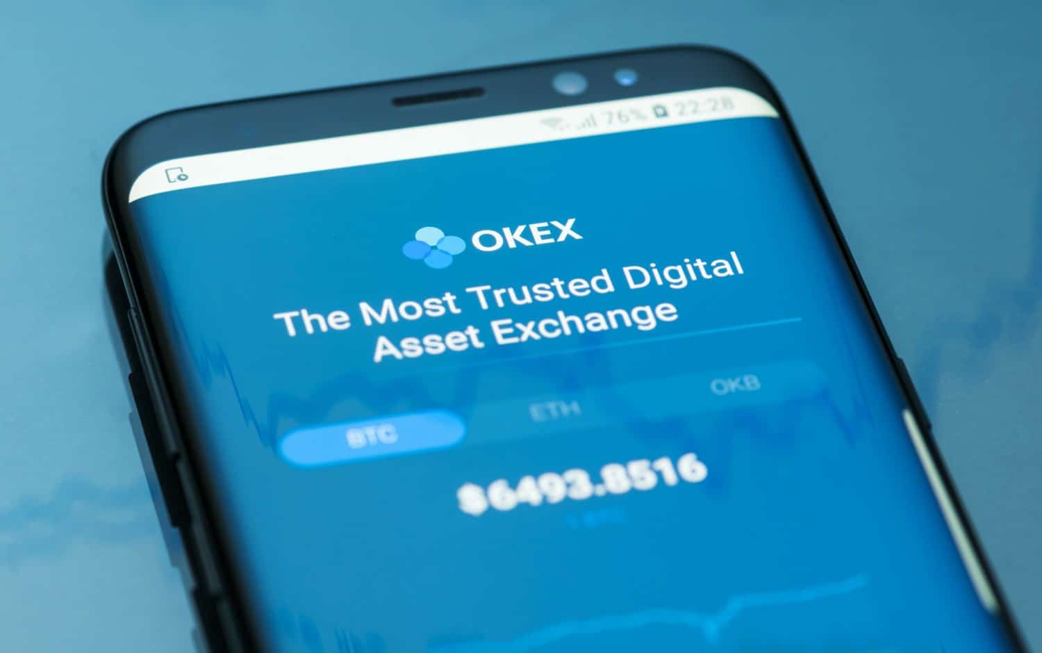 okex on smartphone